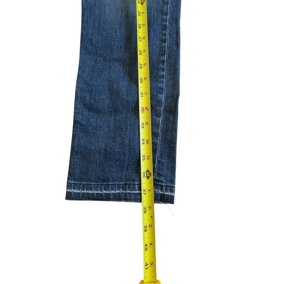 Rag & Bone /JEAN Distressed Straight Leg Jeans Canyon Wash Grunge Y2K Size‎ 31 - Picture 6 of 9